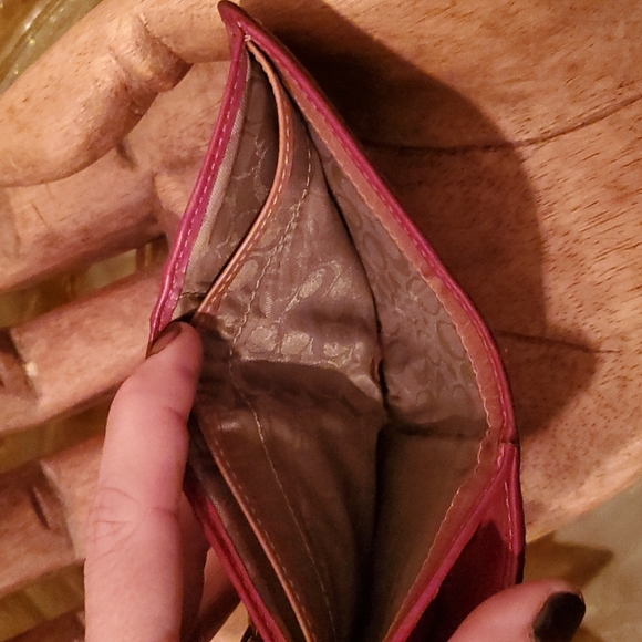 Coach Wallet Red Leather - Picture 6 of 9